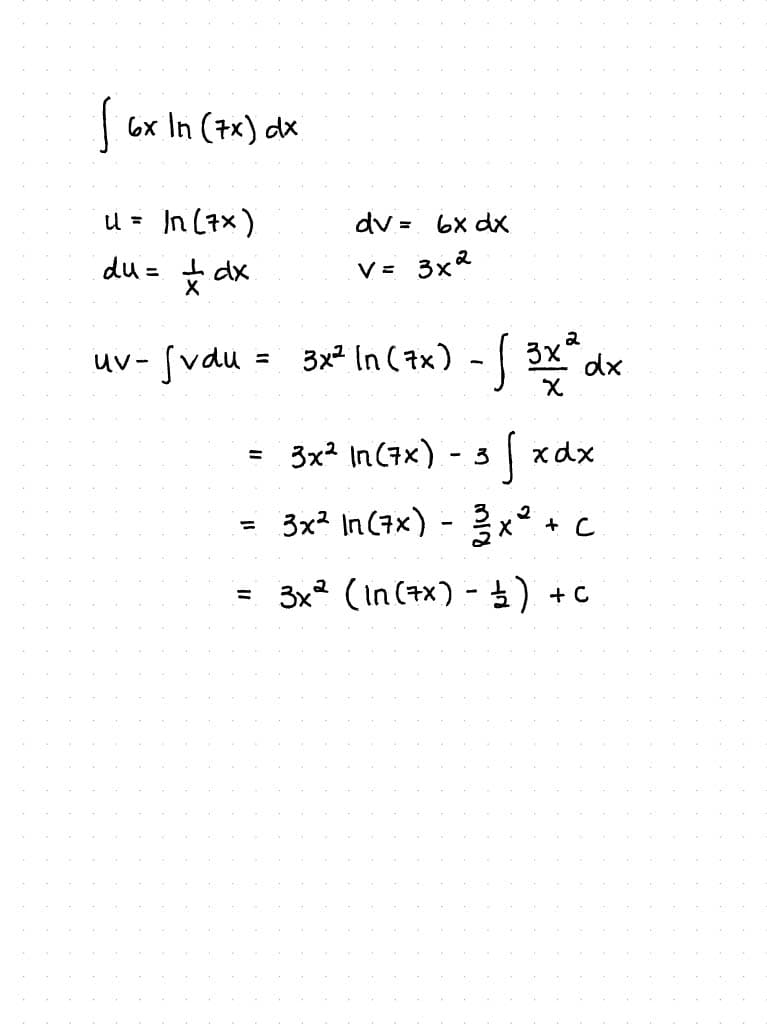 Integration by Parts Page 12