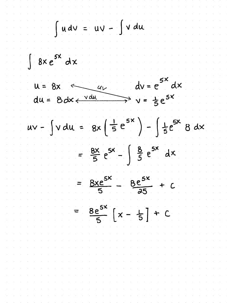 Integration by Parts Page 2