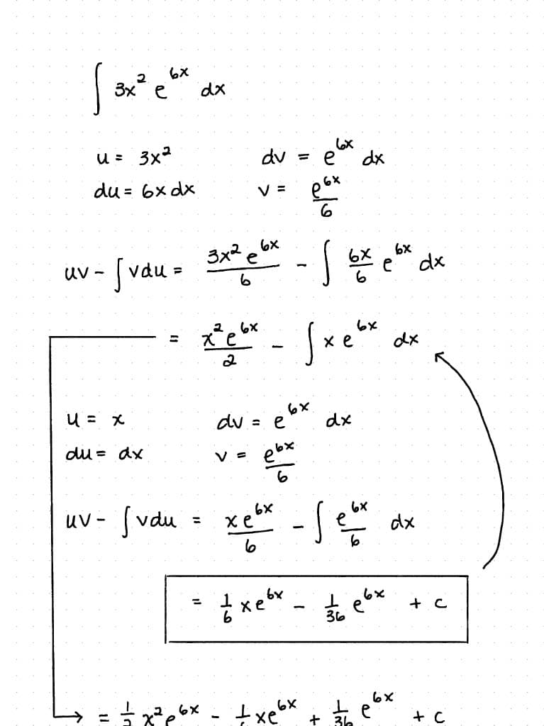 Integration by Parts Page 8