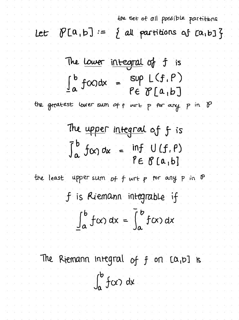 Riemann Integral Page 6